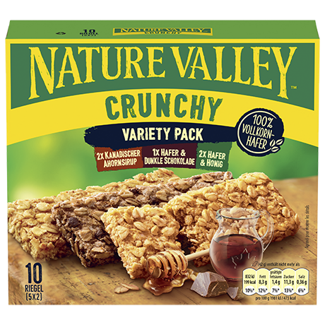 Crunchy Variety Cereal Bars Family Pack